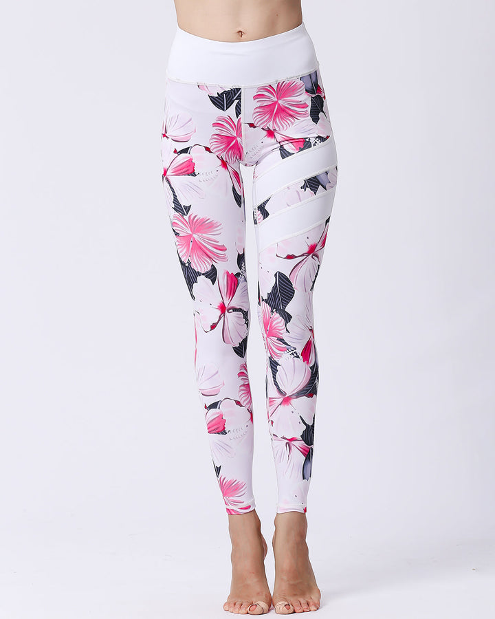 Dolce Flora Leggings - Hibiscus