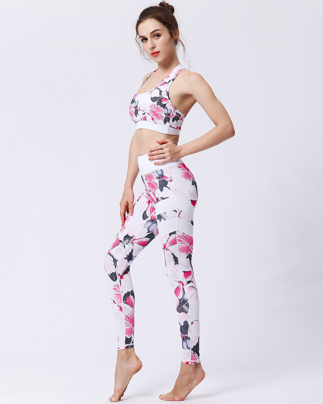 Dolce Flora Leggings - Hibiscus