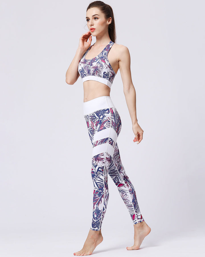 Dolce Flora Leggings - Rose Mallows