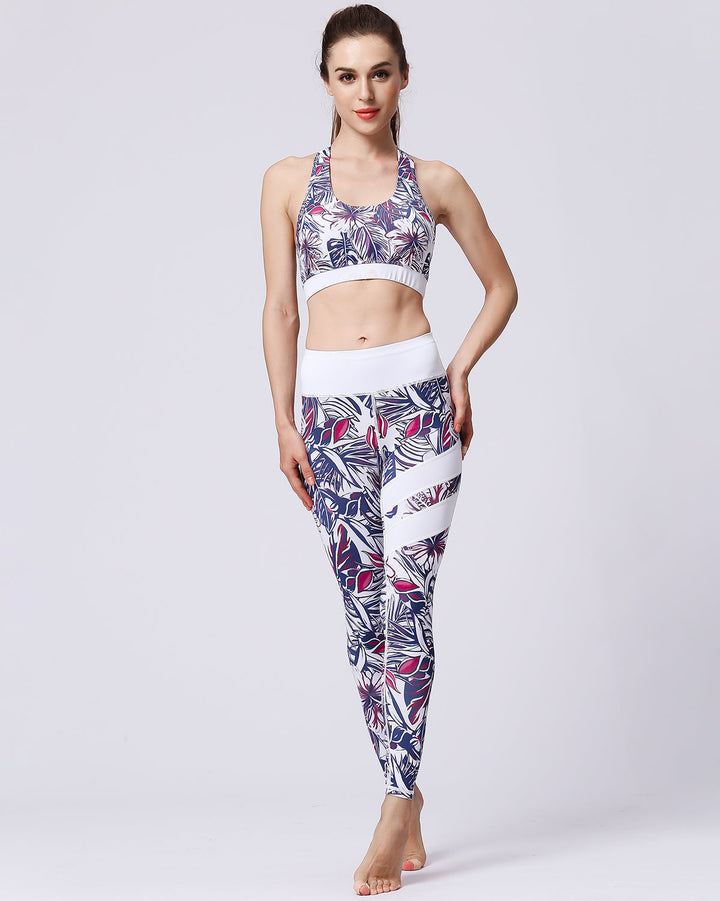 Dolce Flora Leggings - Rose Mallows