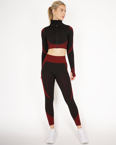 Embrace Seamless Long Sleeve - Red