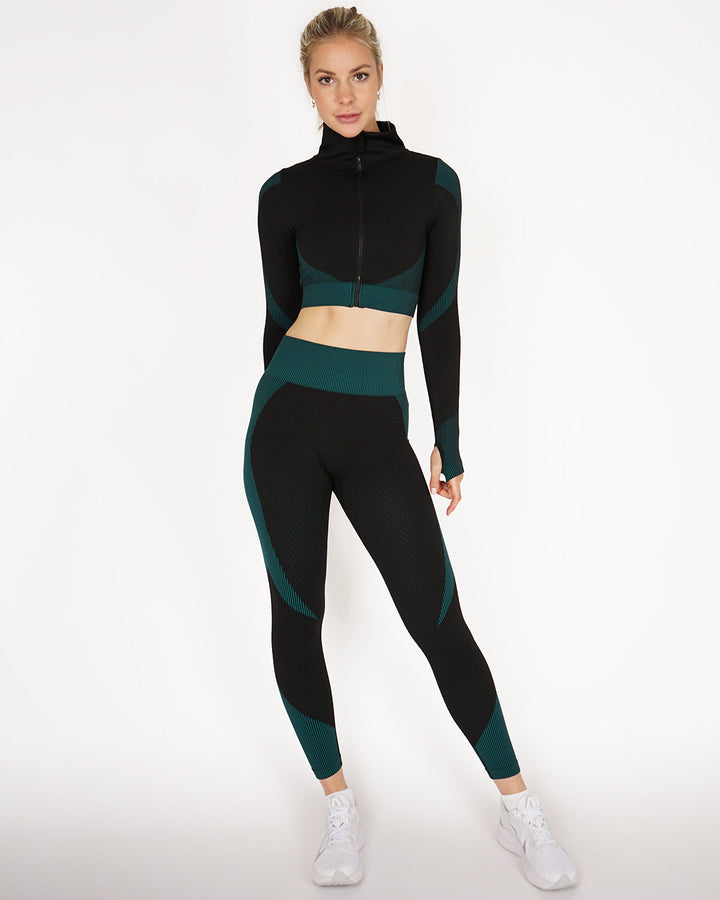 Embrace Seamless Long Sleeve - Green