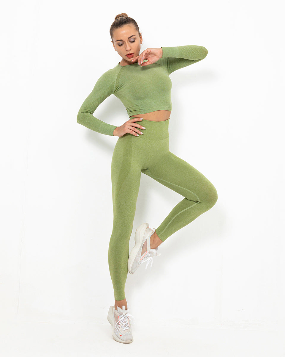 Felicity Seamless Leggings - Green