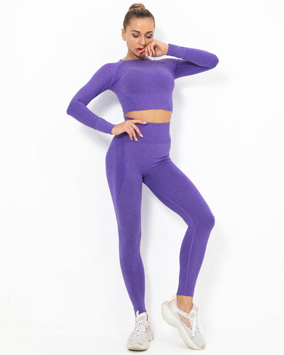 Felicity Seamless Leggings - Purple