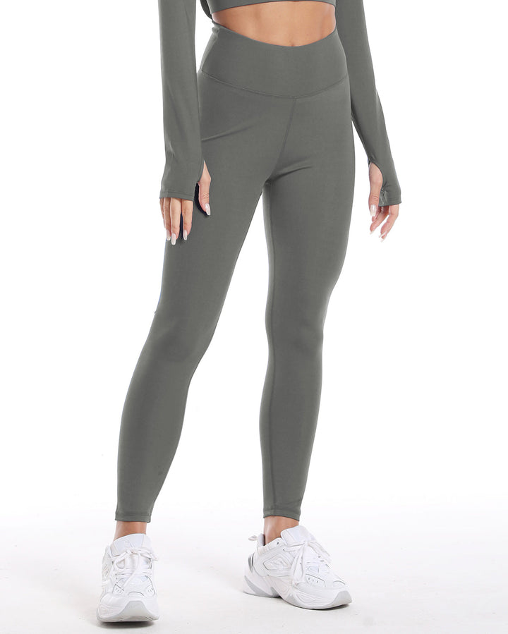 Gizus Scrunch Capri - Grey