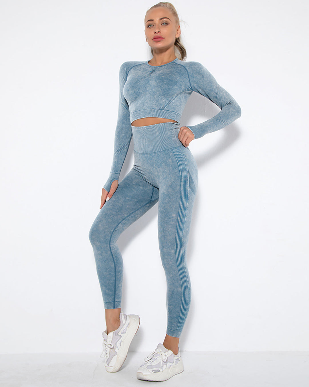 Idalyne Long Sleeve - Blue