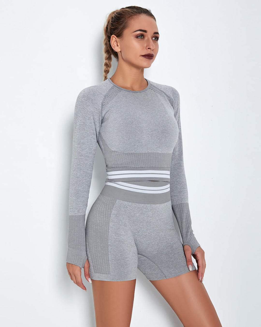 Imperia Seamless Long Sleeve - Gray