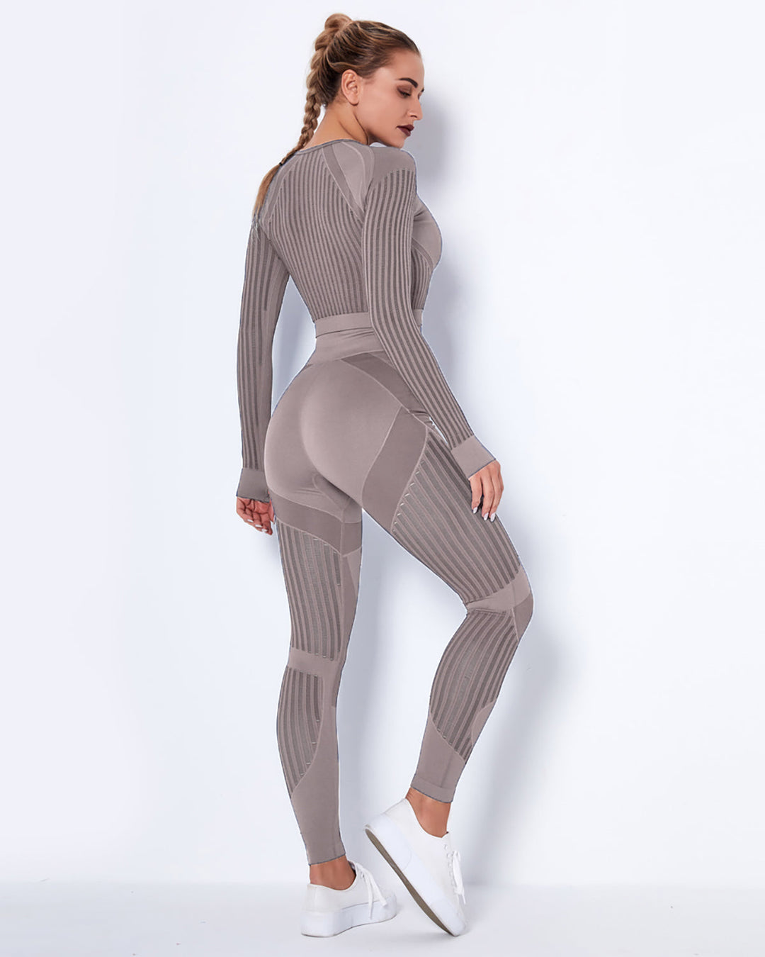 Lorica Leggings - Brown