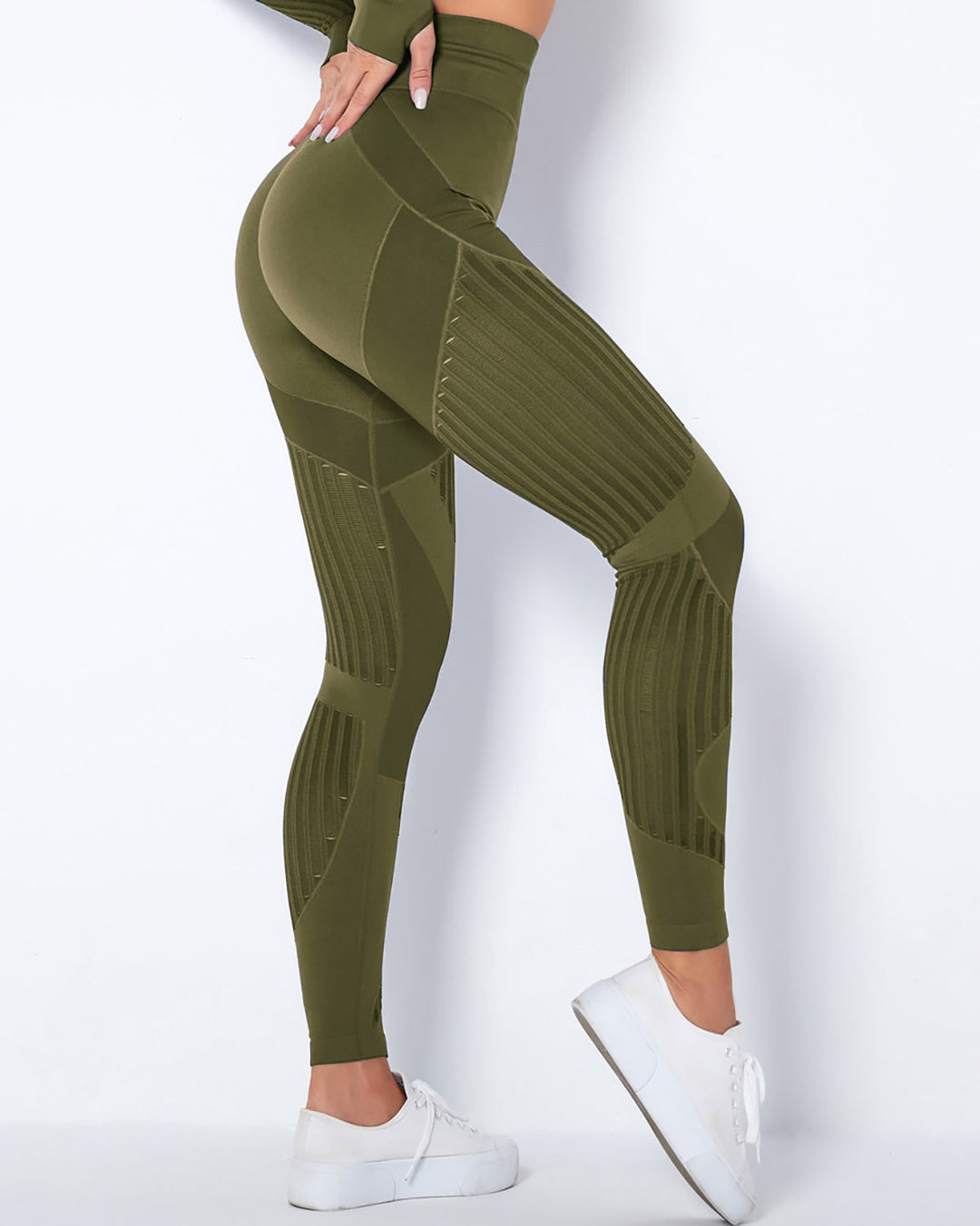 Lorica Leggings - Army Green