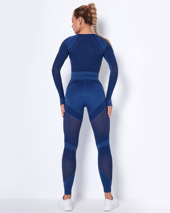 Lorica Leggings - Blue