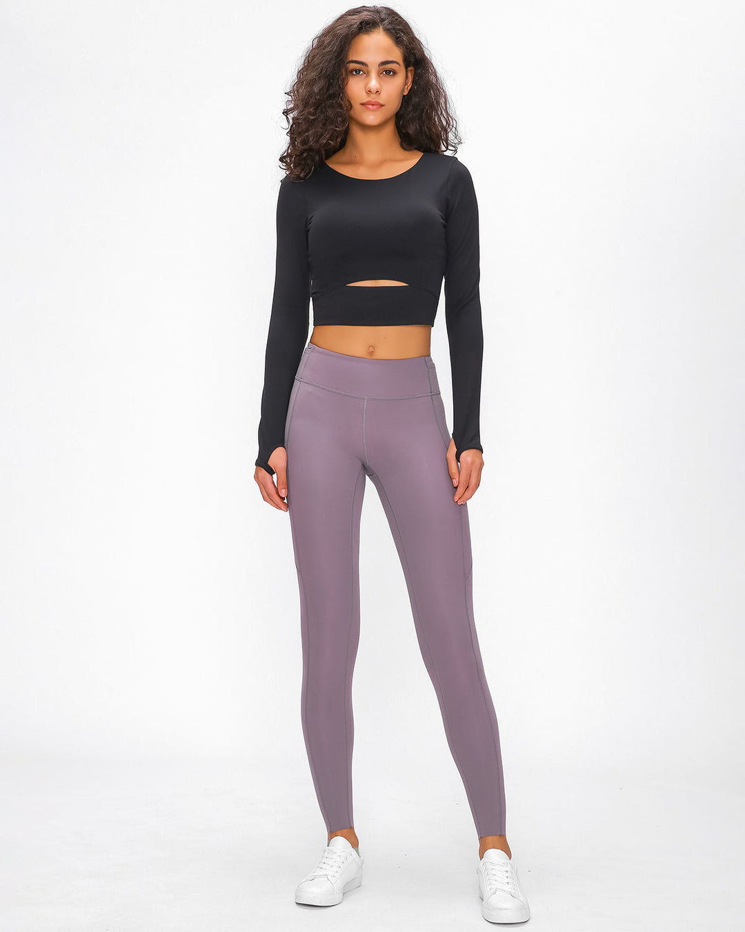 Perrie Crescent Long Sleeve - Black