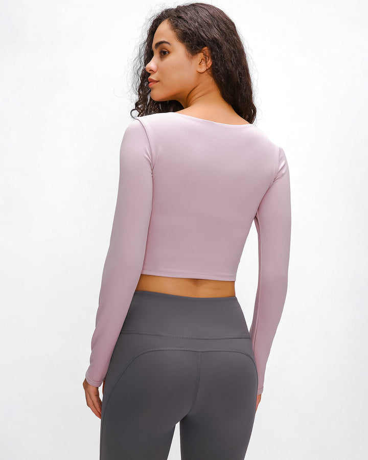 Perrie Crescent Long Sleeve - Purple