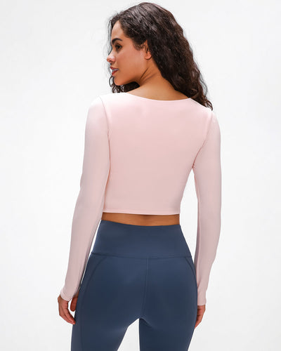 Perrie Crescent Long Sleeve - Pink