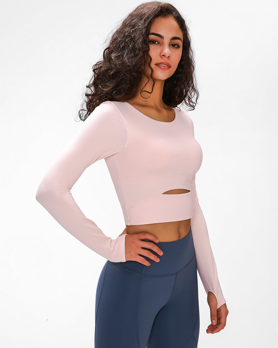 Perrie Crescent Long Sleeve - Pink
