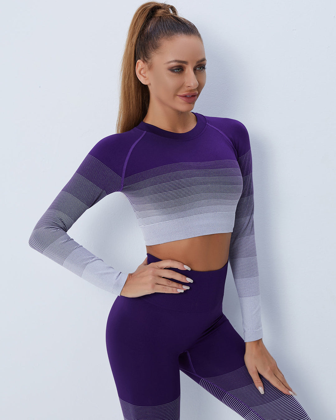 Qeuryn Long Sleeve - Purple