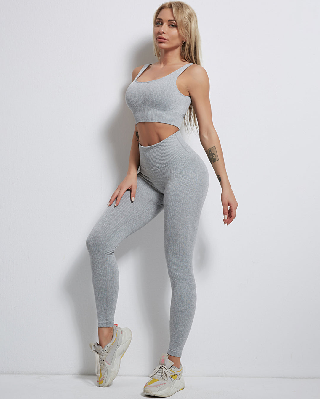 Rozy Ribbed Seamless Leggings