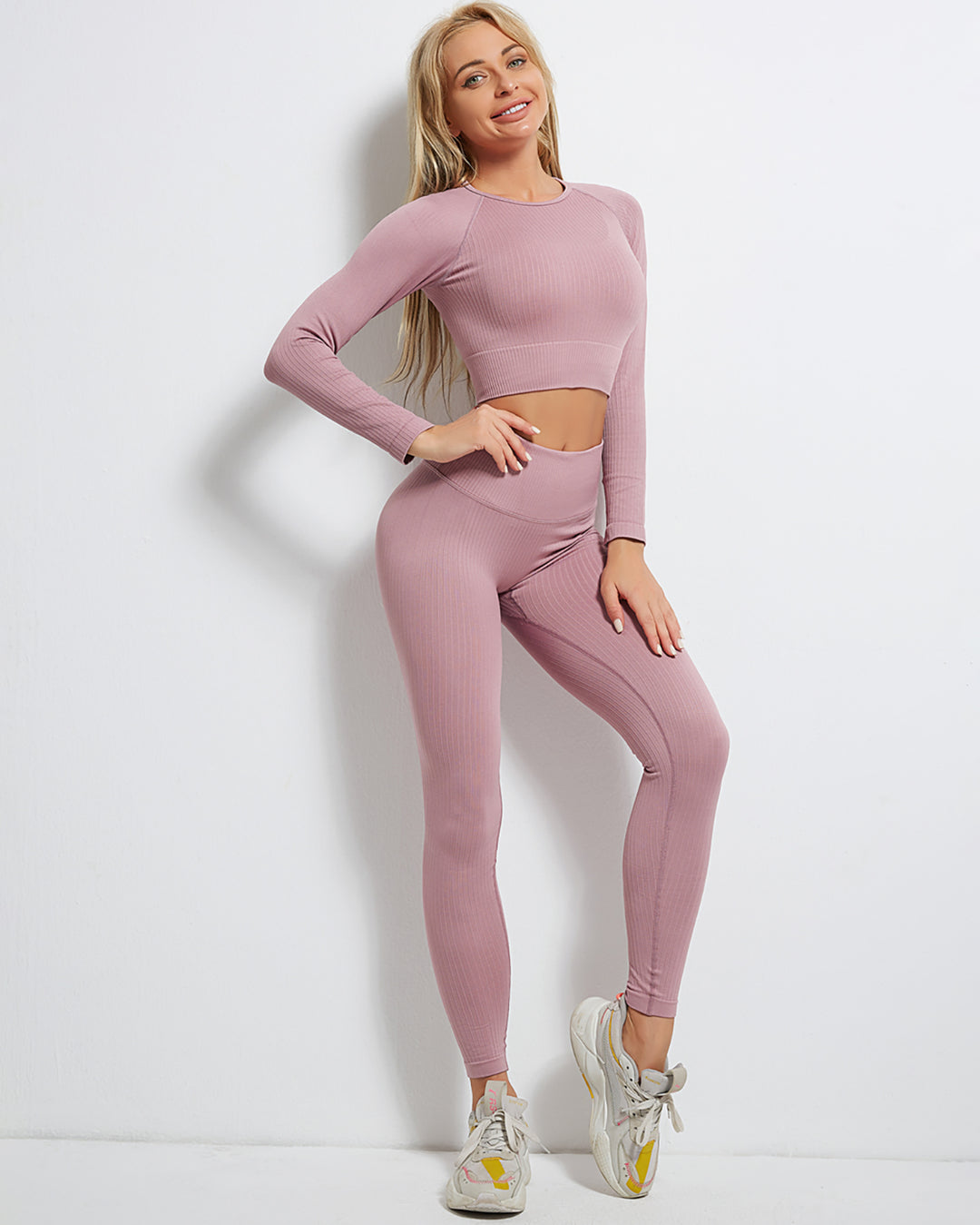 Rozy Ribbed Seamless Long Sleeve