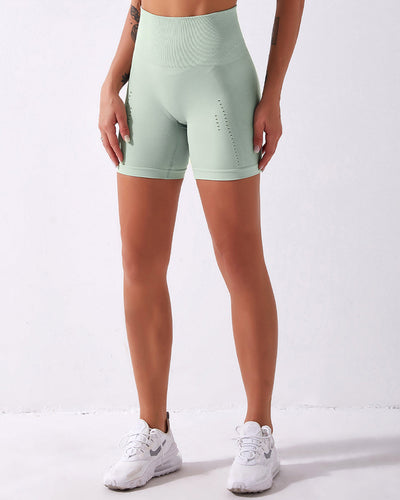 Terra Seamless Shorts - Light Green