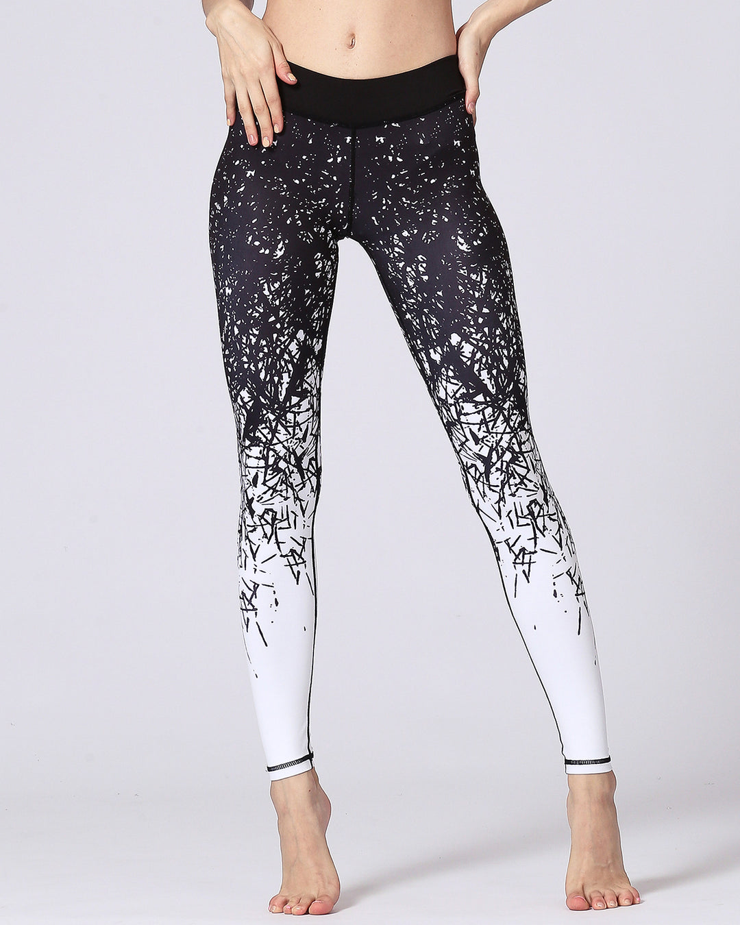Tree Branch Silhouette Leggings