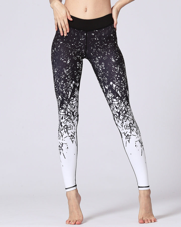 Tree Branch Silhouette Leggings