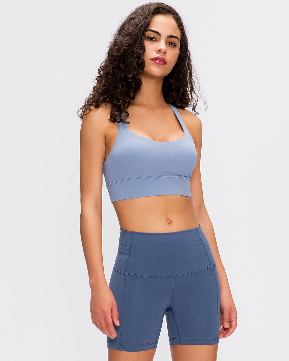 Vale Sports Bra - Blue