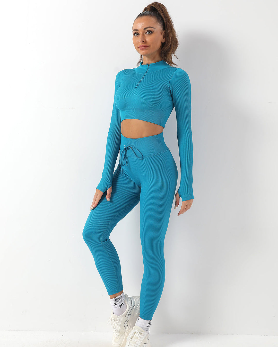 Wella Long Sleeve - Lake Blue