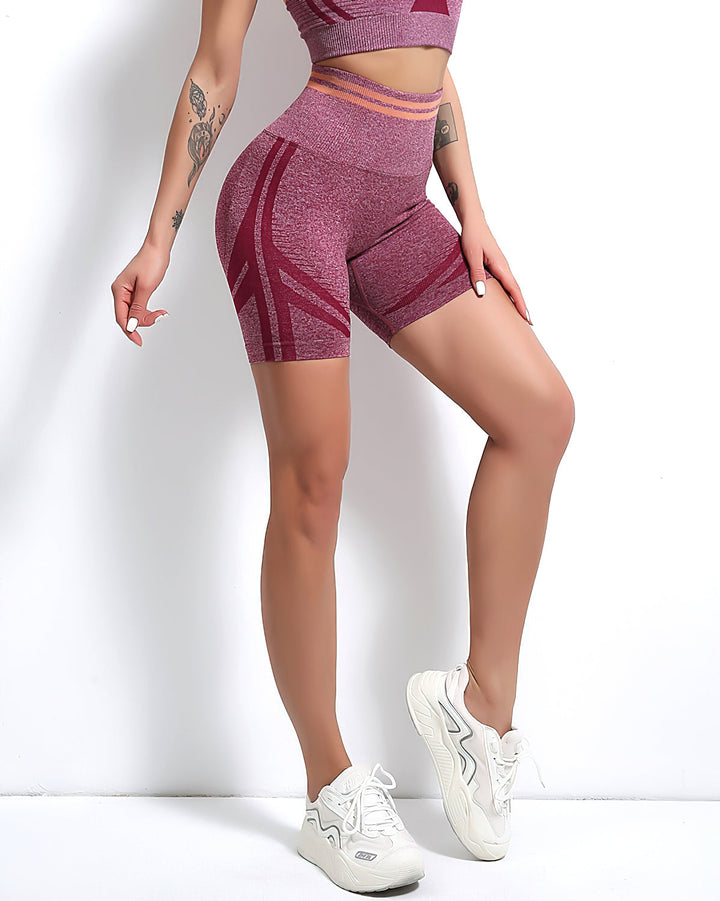 Willo Fox Seamless Shorts - Maroon