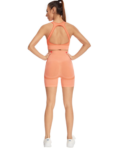 Xega Seamless Shorts - Orange