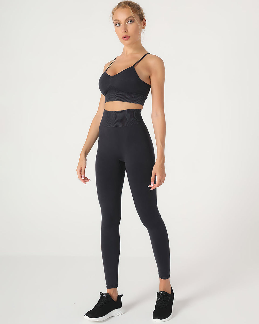 Yesley Sports Bra - Black