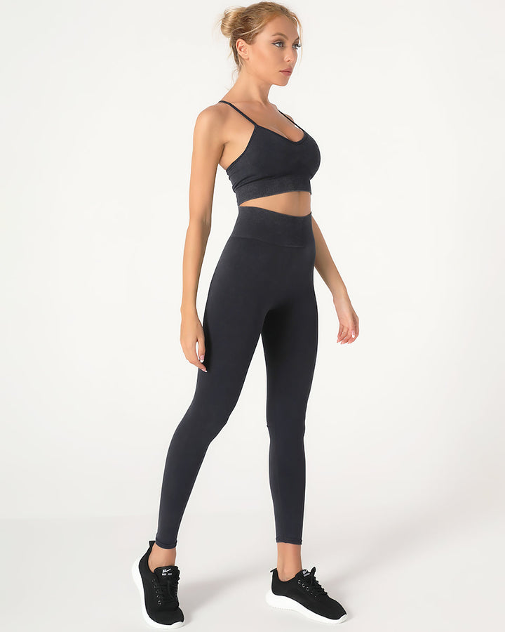 Yesley Sports Bra - Black