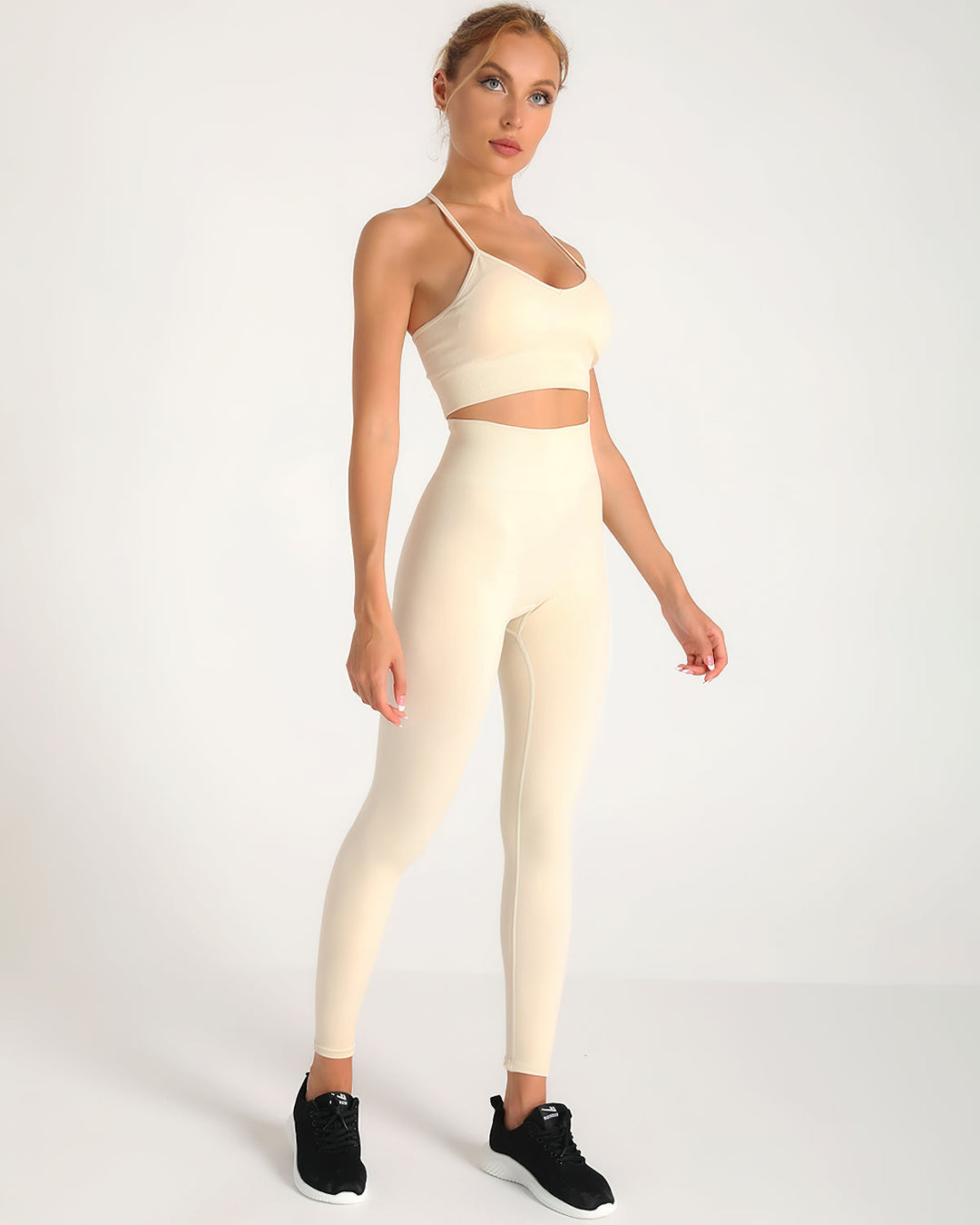 Yesley Sports Bra - Beige