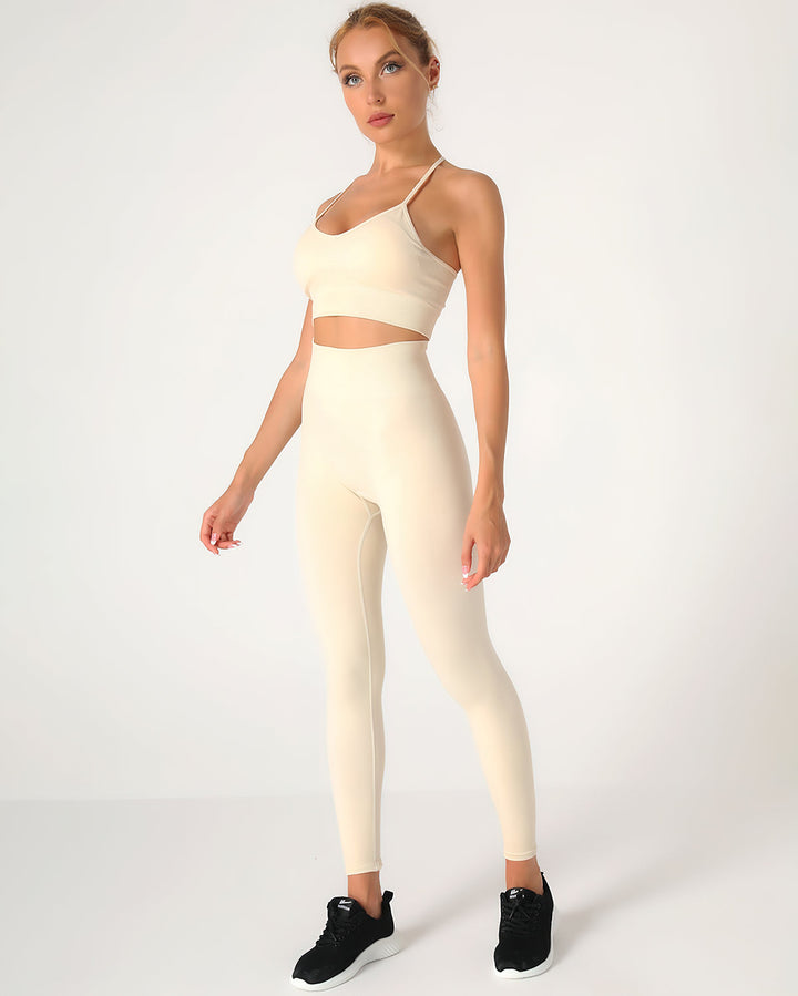 Yesley Leggings - Beige